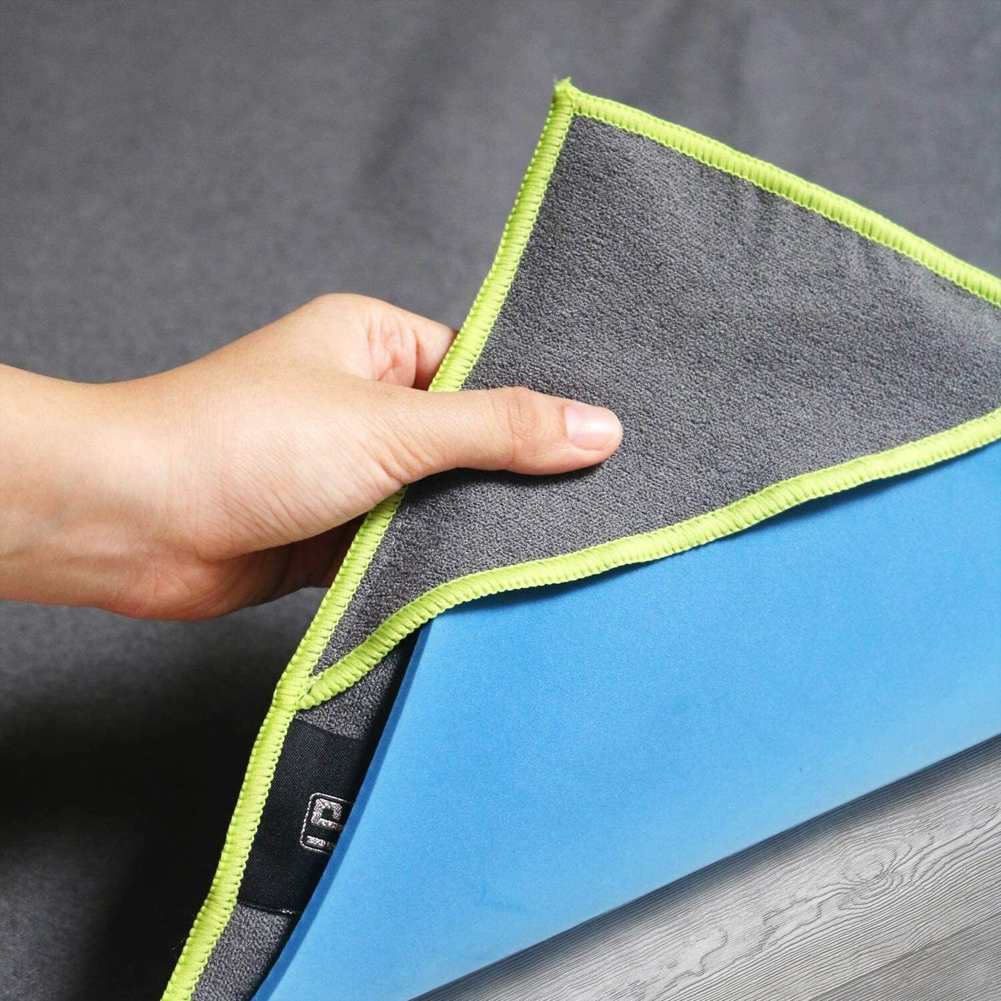 Eco-Friendly Non-Slip Yoga Mat Towel - Super Soft, Sweat Absorbent, and Quick-Drying