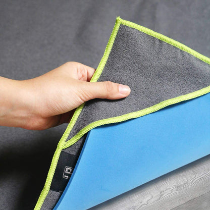 Eco-Friendly Non-Slip Yoga Mat Towel - Super Soft, Sweat Absorbent, and Quick-Drying