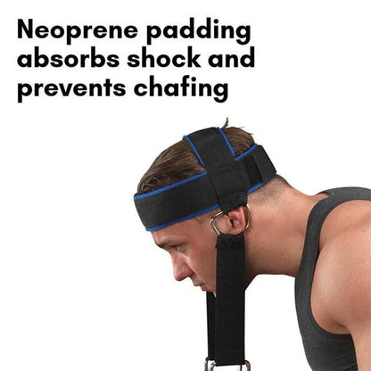 Head Harness Neck Strap, Simple Adjustable Training Neck Strap with Chain, Head Neck Strap for Exercise Weightlifting, Weight Lifting Belt, Strength Training Accessory, Gym Accessories, Fitness Accessories