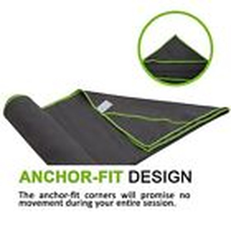 Eco-Friendly Non-Slip Yoga Mat Towel - Super Soft, Sweat Absorbent, and Quick-Drying