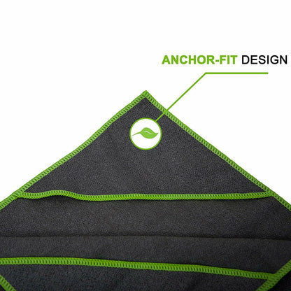 Eco-Friendly Non-Slip Yoga Mat Towel - Super Soft, Sweat Absorbent, and Quick-Drying