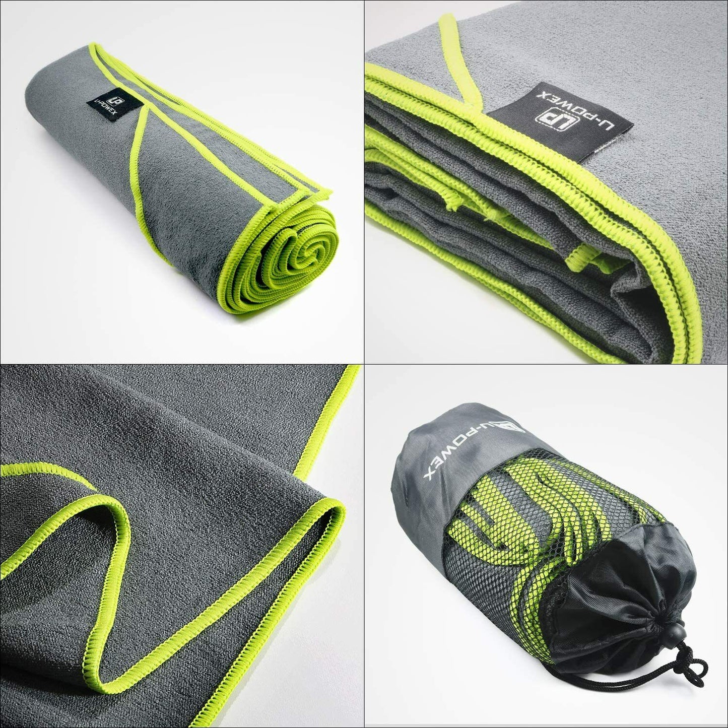 Eco-Friendly Non-Slip Yoga Mat Towel - Super Soft, Sweat Absorbent, and Quick-Drying
