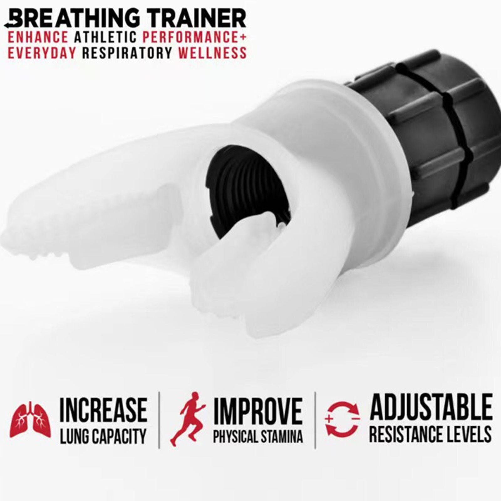 Lung Flexer O2FIT Oxyfit Breathing Trainer - Professional Exercise Equipment